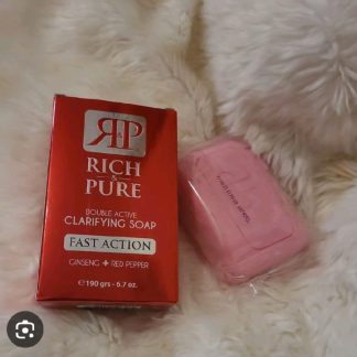 Rich & Pure Double Active Clarifying Soap - Fast Action ( Ginseng & Red Pepper )| 190g