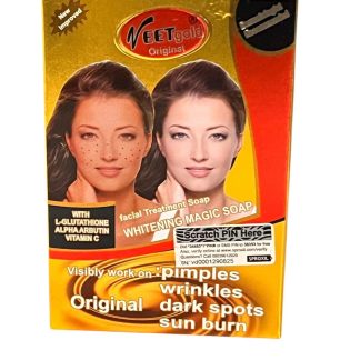 Veetgold facial treatment and whitening soap