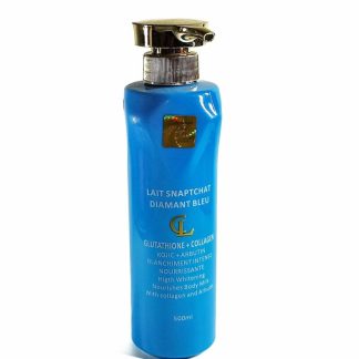 Snapchat blue body lotion