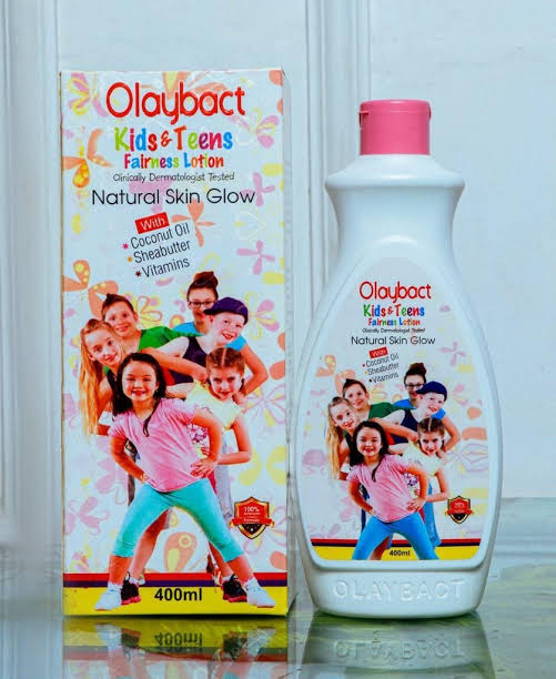 Olaybact Kids and Teens Natural Glow Lotion 400ml