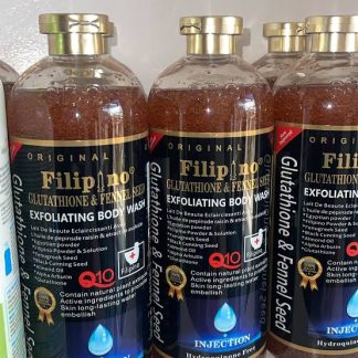 Filipino Glutathione & Fennel Seed Exfoliating Body Wash 1000ml for Body Care and Comfort Skin Care Cleansing