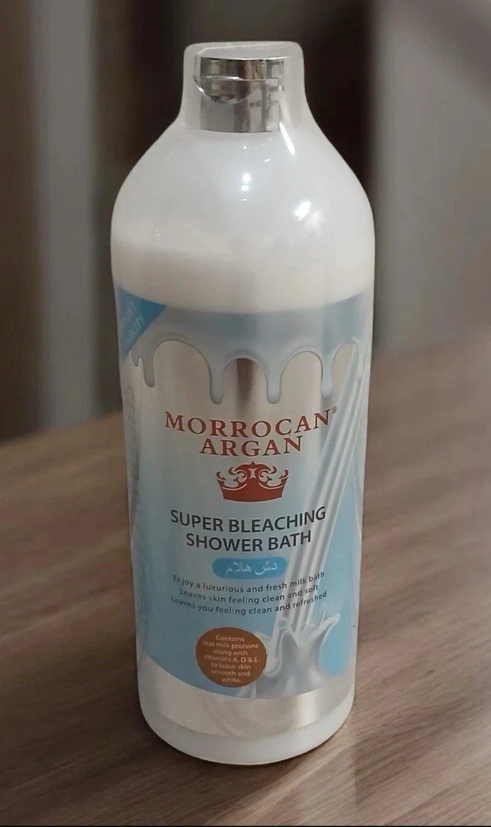 Moroccan Argan Super Bleaching Shower Bath 1000ml - Refreshing & Clean Feeling Formula Body Care